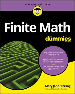 Finite Math for Dummies 1119476364 Book Cover