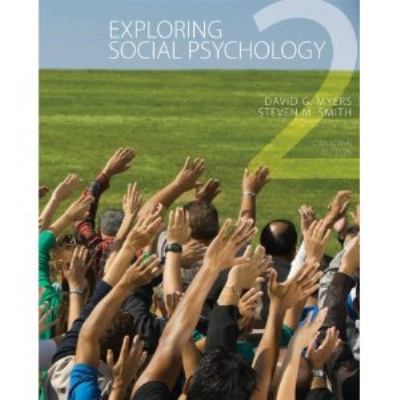 Exploring Social Psychology, Second CDN Edition 0070968748 Book Cover