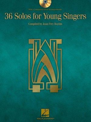 36 Solos for Young Singers 0634027891 Book Cover