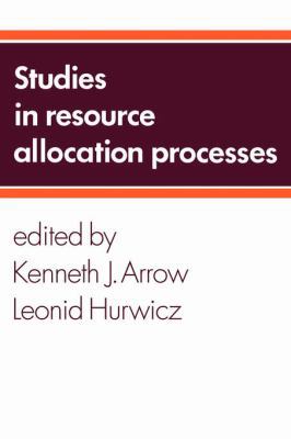 Studies in Resource Allocation Processes 0521034000 Book Cover