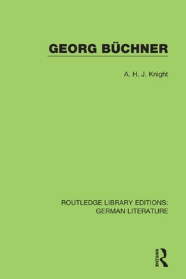 Georg Büchner 0367856174 Book Cover