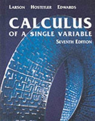 Calculus of a Single Variable B001IT14C0 Book Cover