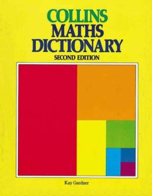 Maths Dictionary 000315341X Book Cover