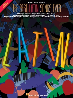 The Best Latin Songs Ever Piano, Vocal and Guit... 0793589347 Book Cover