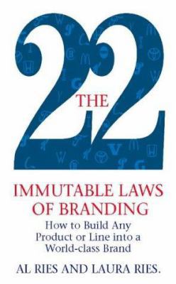 The 22 Immutable Laws of Branding 0002570459 Book Cover