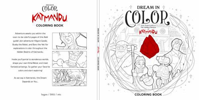 Paperback Dream in Color : Your Field Guide to the Hidden Realms of Katmandu Book