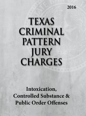 Texas Criminal Pattern Jury Charges