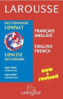 Larousse Dictionnaire Compact/Larousse Concise ... [French] 2035420482 Book Cover