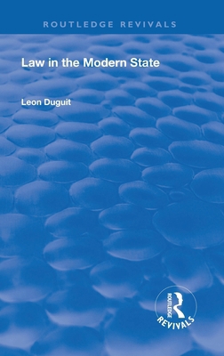 Revival: Law in the Modern State (1921) 1138553190 Book Cover