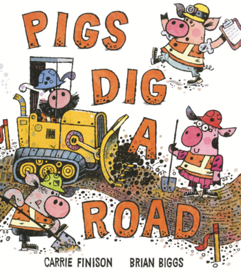 Pigs Dig a Road B0GN7736SP Book Cover