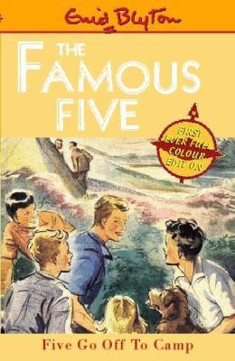 Five go Off to Camp 0340765208 Book Cover