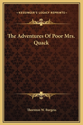 The Adventures Of Poor Mrs. Quack 1169198163 Book Cover