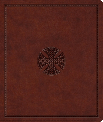 ESV Journaling Bible (Trutone, Brown, Mosaic Cr... 1433562014 Book Cover