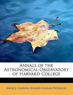 Annals of the Astronomical Observatory of Harva... 0554781301 Book Cover