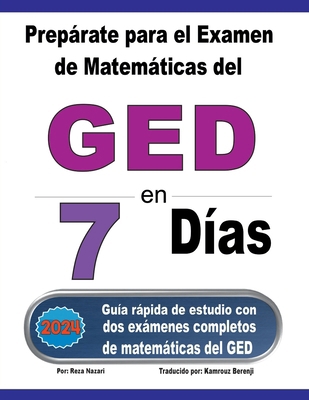 Prepárate para el Examen de Matemáticas del GED... [Spanish] 1637199023 Book Cover