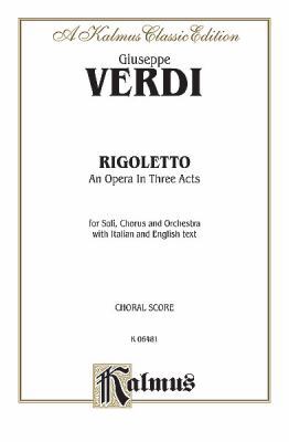 Rigoletto: Italian, English Language Edition, C... [Italian] 0769246117 Book Cover