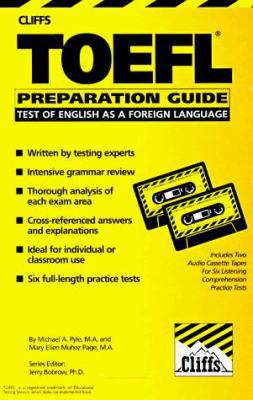 TOEFL Preparation Guide, with Cassette 0822020793 Book Cover