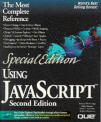 Using Javascript (SPECIAL EDITION USING) 0789711389 Book Cover