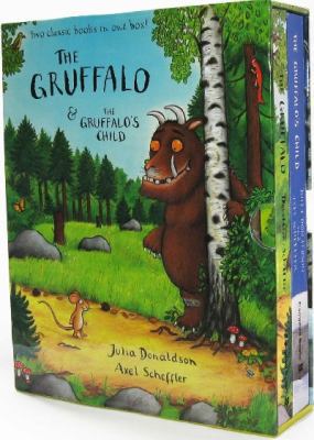 Gruffalo and Gruffalo's Child Boxed Set 0230753639 Book Cover