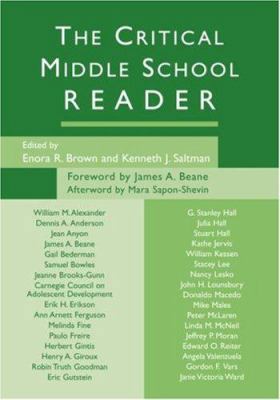 The Critical Middle School Reader 0415950708 Book Cover