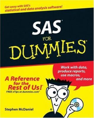 SAS for Dummies 0471788325 Book Cover