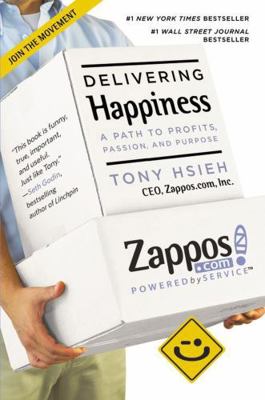 Delivering Happiness: A Path to Profits, Passio... 0446576220 Book Cover