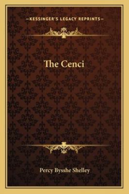The Cenci 1162907053 Book Cover