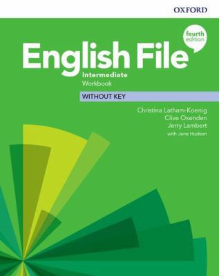English file 4th edition intermediate; workbook... 019403612X Book Cover