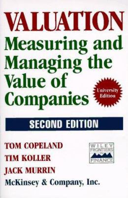 Valuation: Measuring and Managing the Value of ... 0471086274 Book Cover