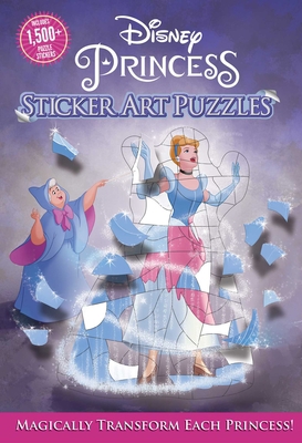 Disney Princess Sticker Art Puzzles 1684128714 Book Cover