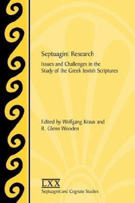 Septuagint Research: Issues and Challenges in t... 1589832043 Book Cover