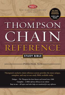 Thompson Chain Reference Study Bible-NKJV-Perso... 0718013387 Book Cover