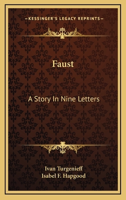 Faust: A Story In Nine Letters 1168929210 Book Cover