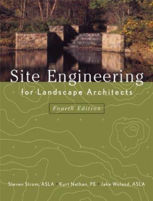 Site Engineering for Landscape Architects 0471273945 Book Cover