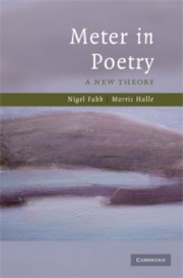 Meter in Poetry: A New Theory 051175504X Book Cover