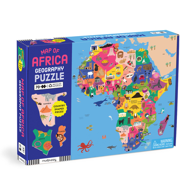 Map of Africa 70 Piece Geography Puzzle 0735376735 Book Cover