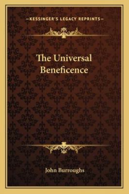 The Universal Beneficence 1162851880 Book Cover