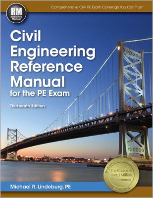 Civil Engineering Reference Manual for the PE Exam 1591263808 Book Cover