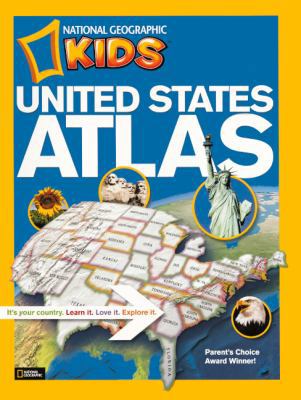 National Geographic Kids United States Atlas 0606268189 Book Cover