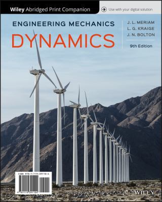 Engineering Mechanics: Dynamics, 9e WileyPLUS +... 1119394171 Book Cover
