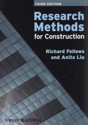 Research Methods for Construction, 3rd Edition 140517790X Book Cover
