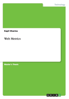 Web Metrics 3656937095 Book Cover