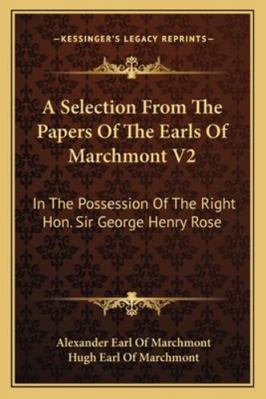 A Selection from the Papers of the Earls of Mar... 1163296732 Book Cover