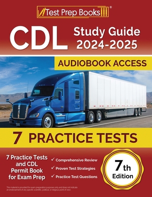 CDL Study Guide 2024-2025: 7 Practice Tests and... 1637756925 Book Cover