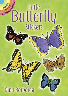 Little Butterfly Stickers 0486276635 Book Cover