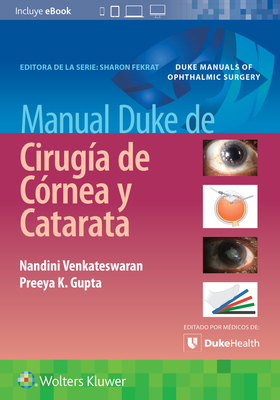 Manual Duke de Cirugía de Córnea Y Catarata [Spanish] 8418892196 Book Cover