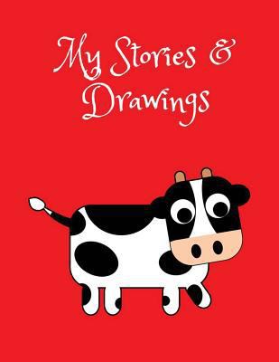 My Stories & Drawings: Black and White Cow Writ... 173105484X Book Cover