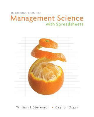 Introduction to Management Science with Spreads... 0073252905 Book Cover