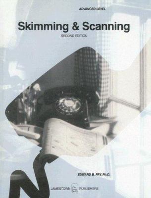 Skimming & Scanning: Advanced Level 0890616744 Book Cover
