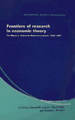 Frontiers of Research in Economic Theory: The N... 1139052179 Book Cover